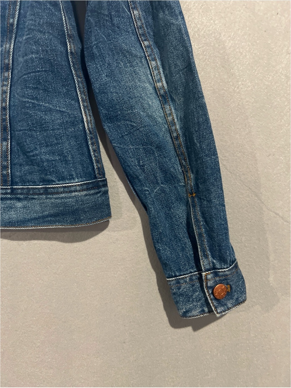 J. Crew Jacket Women’s XS Blue Medium Wash Cotton Preppy Classic Denim G7058 - Picture 9 of 14